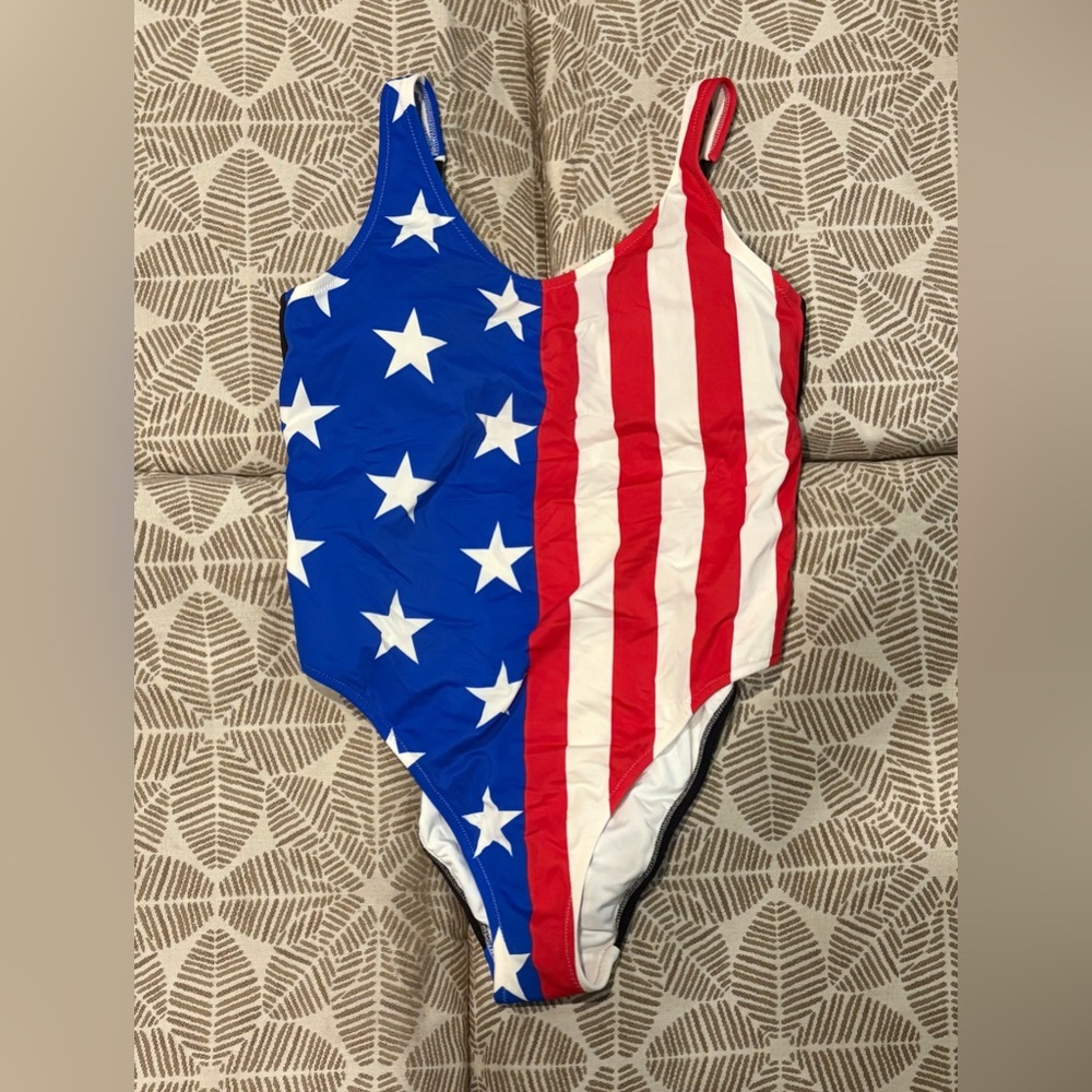 Victorias Secret Pink Patriotic Swimsuit